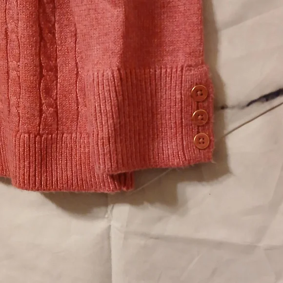 Talbots pink sweater LP ❤️❤️❤️❤️ - Picture 3 of 8